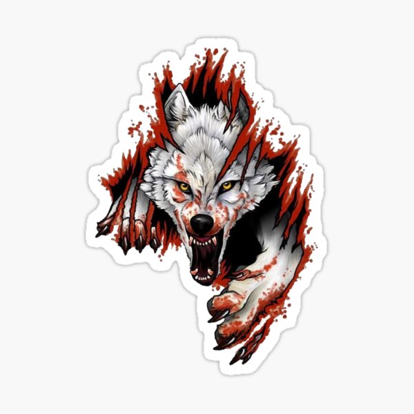 Wolf Lover Stickers Redbubble - free wolf rig wwalk animation roblox