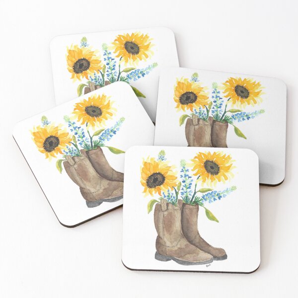 Item preview, Cowboy Boot Flower Arrangement designed and sold by WallaceColor.
