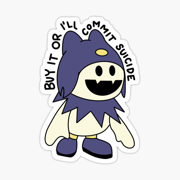 Buy It or I’ll Commit Suicide - Fairy Jack Frost Sticker