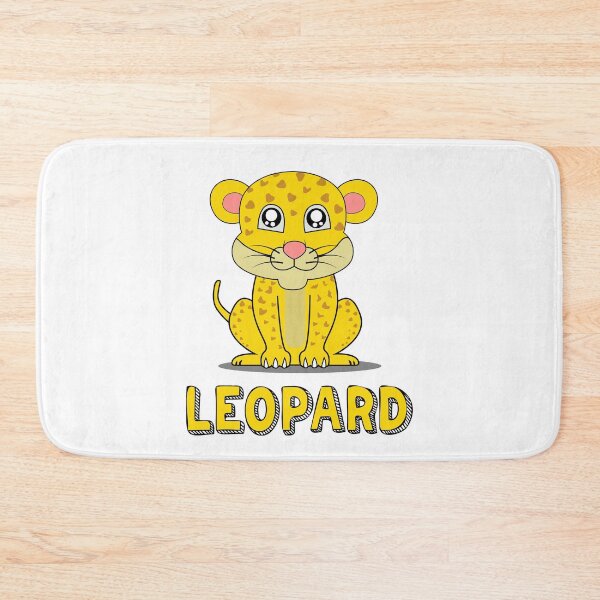 Item preview, cute Leopard kawaii animals illustration gifts designed and sold by zerobatt.