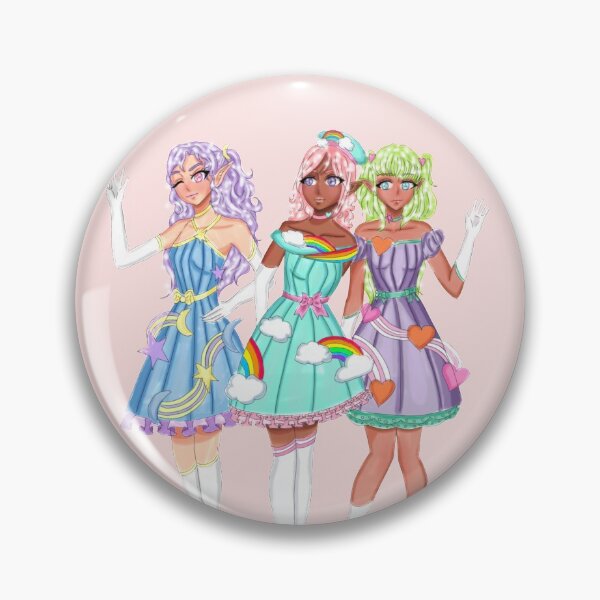 Item preview, Magical Girl Trio designed and sold by shahdraws.