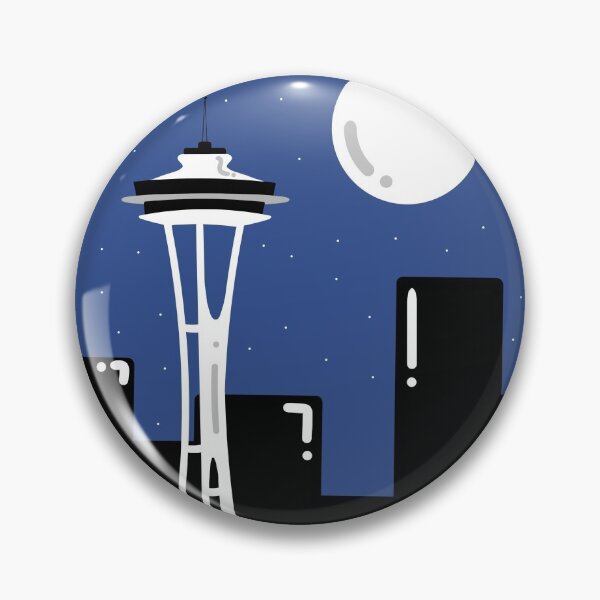Item preview, Space Needle on a Starry Night designed and sold by foriox.
