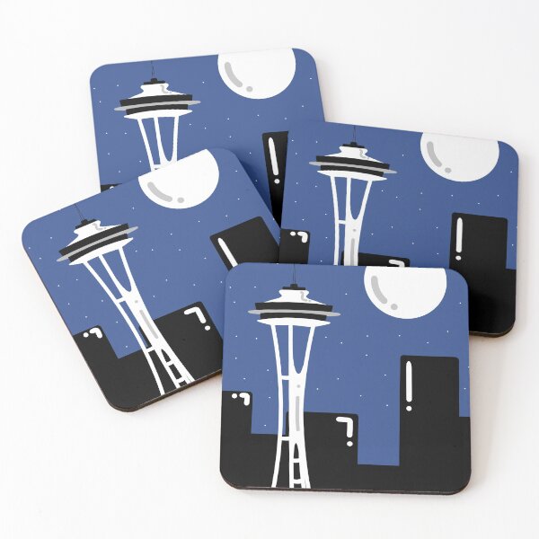Item preview, Space Needle on a Starry Night designed and sold by foriox.