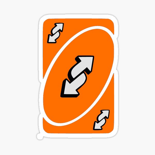 freetoedit #halloween #orange #uno #reverse #card - Uno Reverse Card Png,  Transparent Png - vhv