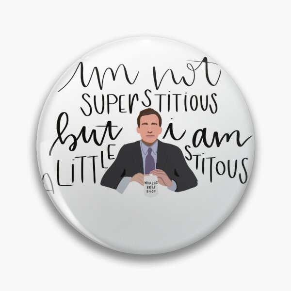 Item preview, superstitious sticker designed and sold by maemaedunn.
