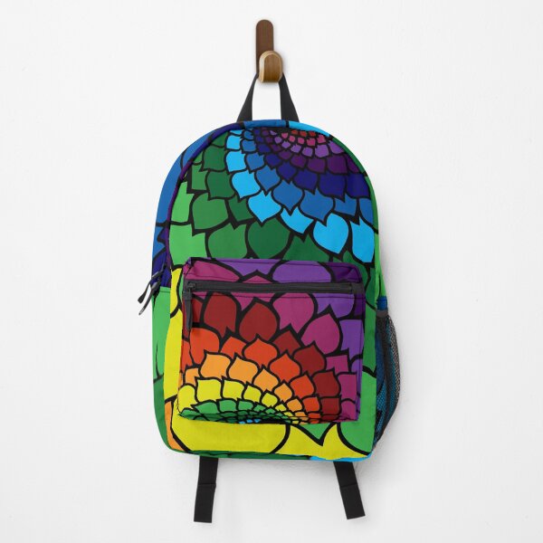 Item preview,  Rainbow Flower Mandala designed and sold by MandalaSoul.