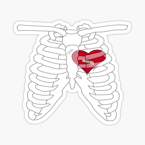 Broken Heart Sticker