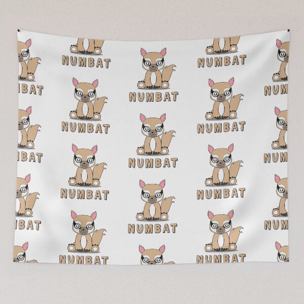 Item preview, cute Numbat kawaii animals illustration gifts designed and sold by zerobatt.