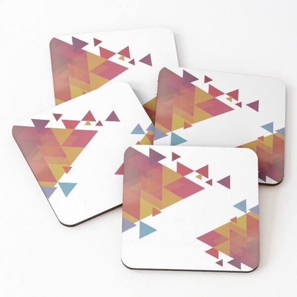 Item preview, Triangles retro colors designed and sold by infleims.