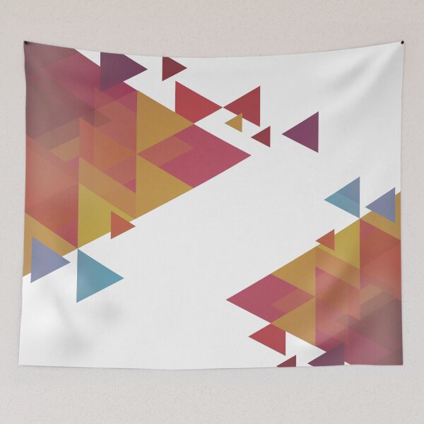 Item preview, Triangles retro colors designed and sold by infleims.