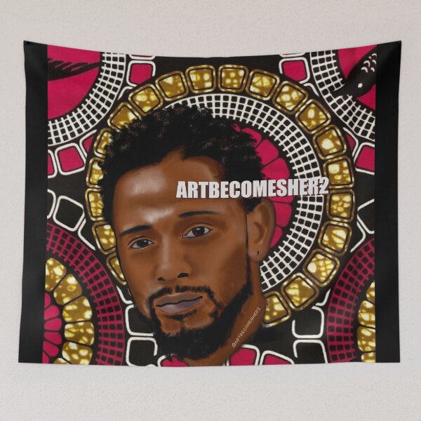 Item preview, Suave Ankara - Red designed and sold by ArtBecomesHer2.