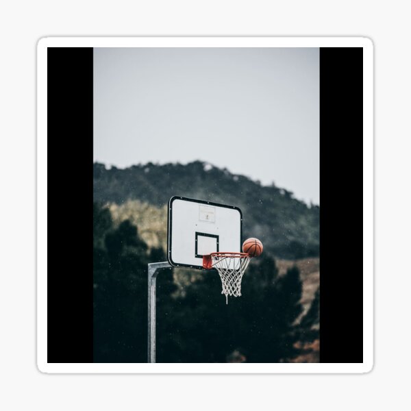 Basketball Backboard Stickers Redbubble