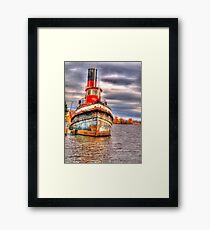 Thunder Bay Harbor Framed Print
