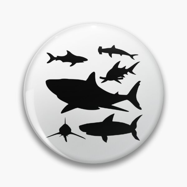 Item preview, shark silhouette 1 designed and sold by GL Digital Artwork .