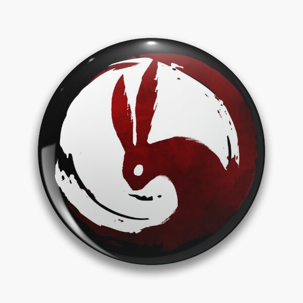 Item preview, Rabbit Moon - Red and White Variant designed and sold by WishingInkwell.