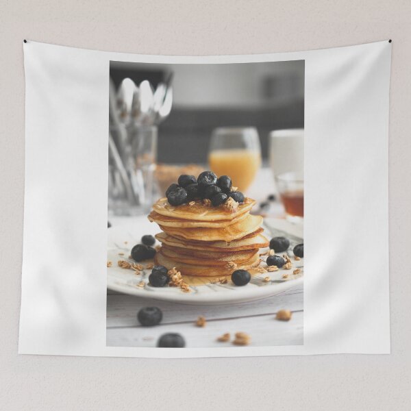 Item preview, Breakfast Blueberry Pancakes designed and sold by newburyboutique.