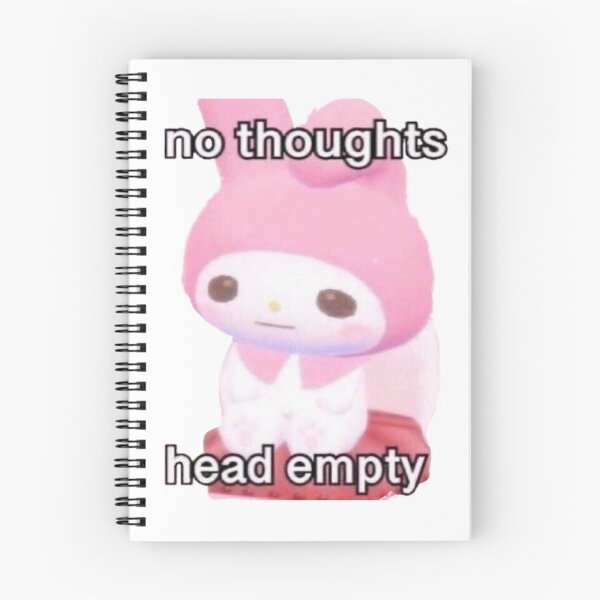 Item preview, no thoughts head empty designed and sold by kepdesigns.