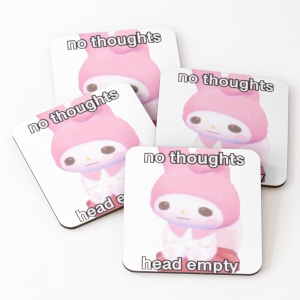 Item preview, no thoughts head empty designed and sold by kepdesigns.