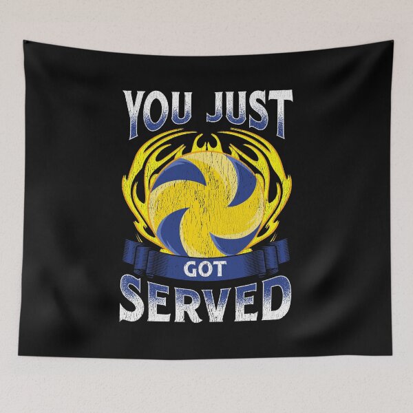 Item preview, Funny You Just Got Served Volleyball Serve Pun designed and sold by perfectpresents.