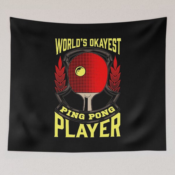 Item preview, Cute World's Okayest Ping Pong Player Table Tennis designed and sold by perfectpresents.