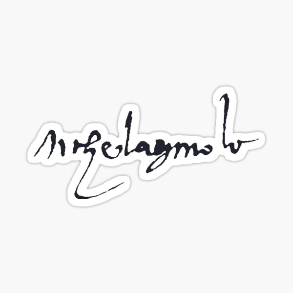 Item preview, Michelangelo signature designed and sold by BenjaminAshton.