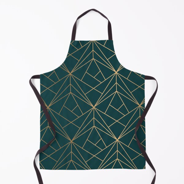 Item preview, Hidden Sapphire Geometric Gold Pattern With White Shimmer designed and sold by Vic Torys ☆.