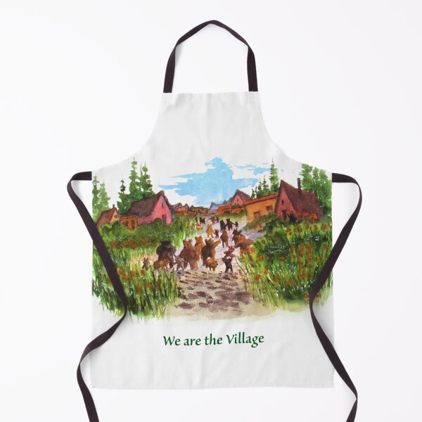 We Are The Bear Village Apron