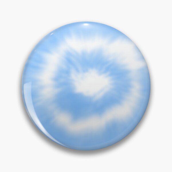 Item preview, Blue tie dye swirl designed and sold by stickersEB.