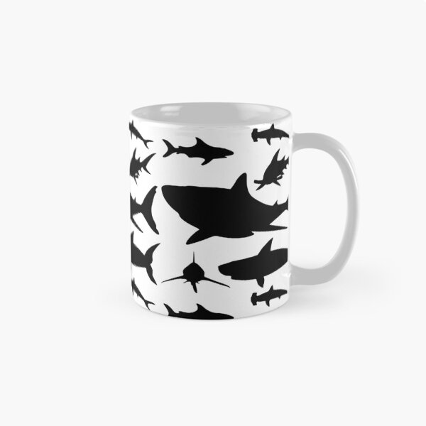 Item preview, shark silhouette 1 designed and sold by GL Digital Artwork .