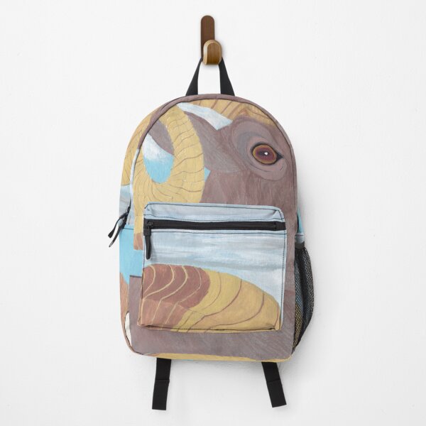 Item preview, Original Bighorn Sheep Painting by incarcerated inmate 444 designed and sold by bjs444.