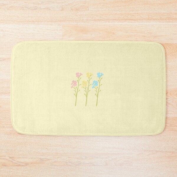 Item preview, Pan Pride Wildflowers on a Yellow Background designed and sold by Alysha Newton.