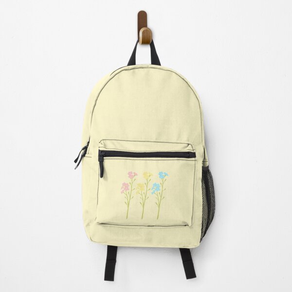 Item preview, Pan Pride Wildflowers on a Yellow Background designed and sold by Alysha Newton.