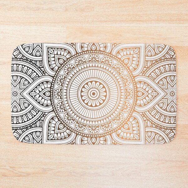 Item preview, Gold Bronze Mandala Pattern Illustration designed and sold by Vic Torys ☆.
