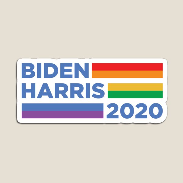 Biden Harris 2020 LGBT - Joe Biden 2020 US President Election Magnet