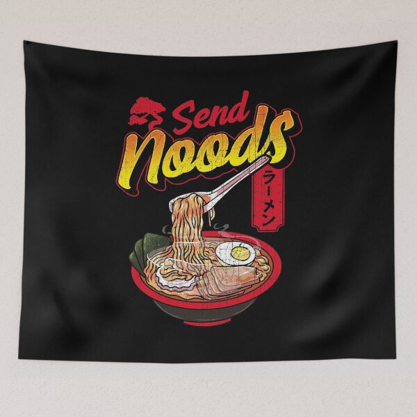 Item preview, Funny Send Noods Anime Gamer Pho Ramen Noodle Pun designed and sold by perfectpresents.