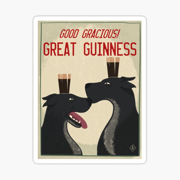 Grande Guinness Sticker