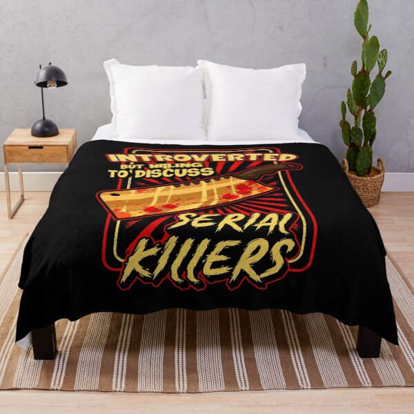 Item preview, Introverted But Willing To Discuss Serial Killers designed and sold by perfectpresents.