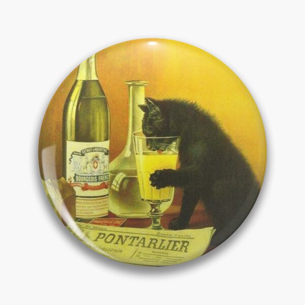 Item preview, Cat Absinthe Drinking Alcohol designed and sold by asharpriest.