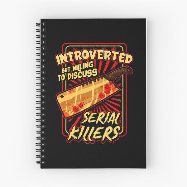 Item preview, Introverted But Willing To Discuss Serial Killers designed and sold by perfectpresents.