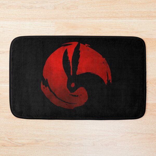 Item preview, Rabbit Moon - Red and Black Variant designed and sold by WishingInkwell.