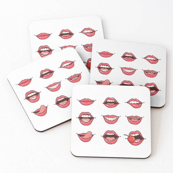Item preview, Cherry Red Lip Print designed and sold by lennyandlee.