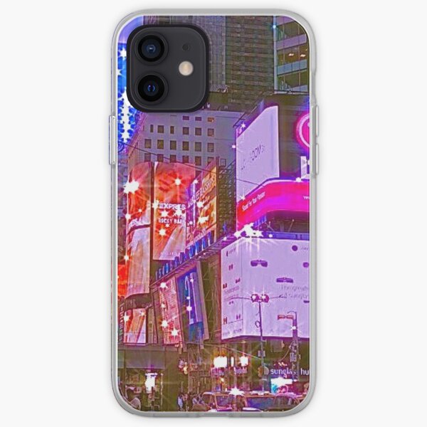 ciudad de nueva york- foto estética indie Funda blanda para iPhone