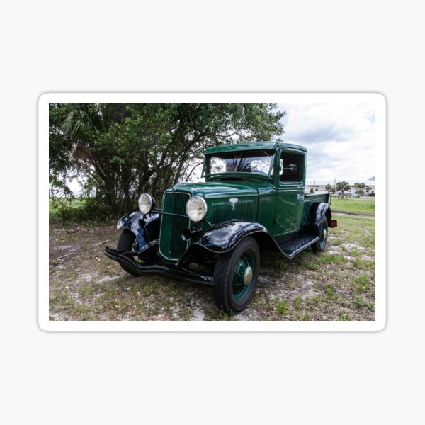 1930 Ford V8 Model A Pickup Sticker