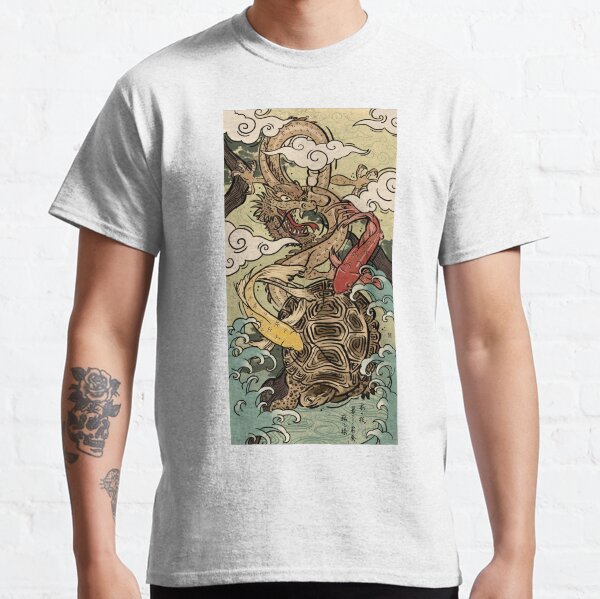 Dragon, Turtle & Koi Classic T-Shirt