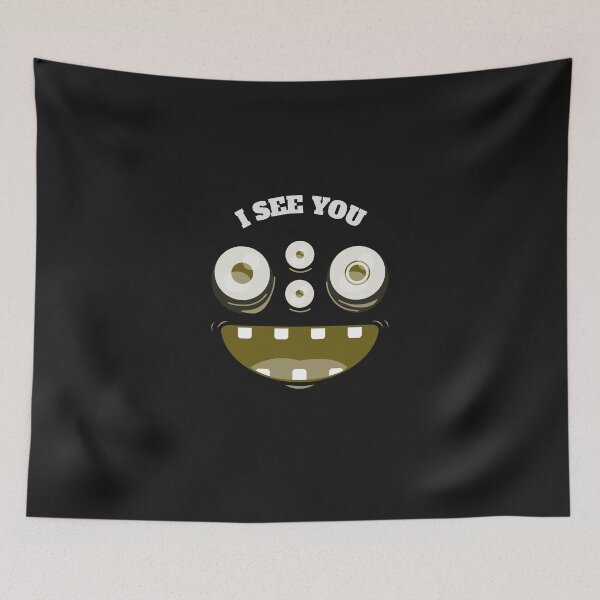 Item preview, Smiling creepy face designed and sold by Beyond Words.
