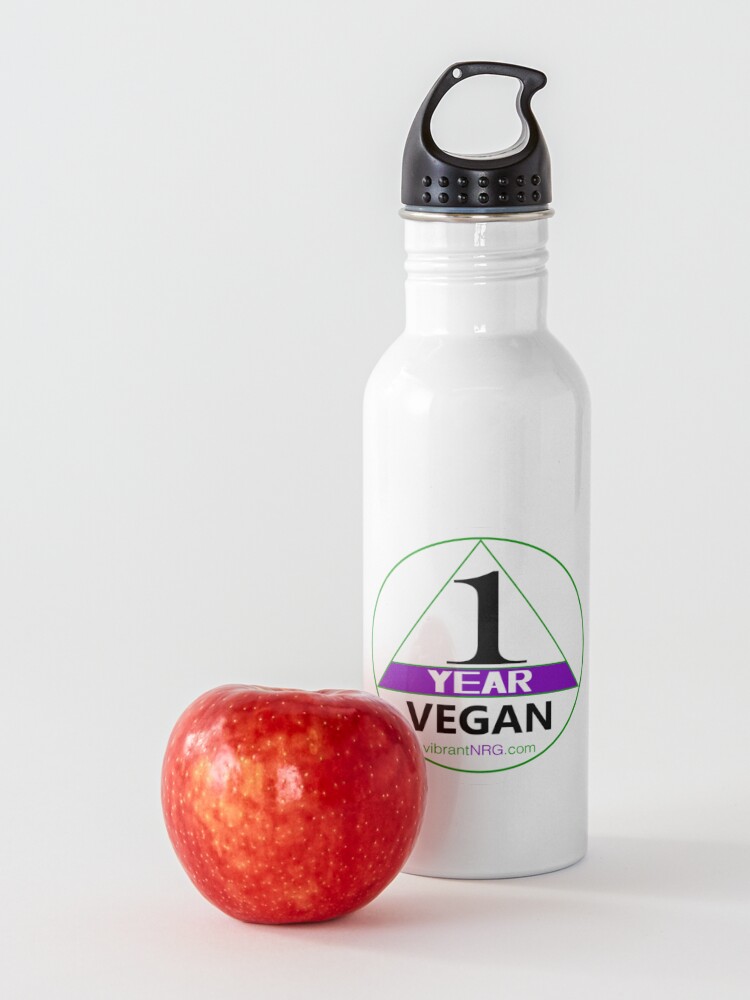 Alternate view of 1 Year VEGAN Water Bottle