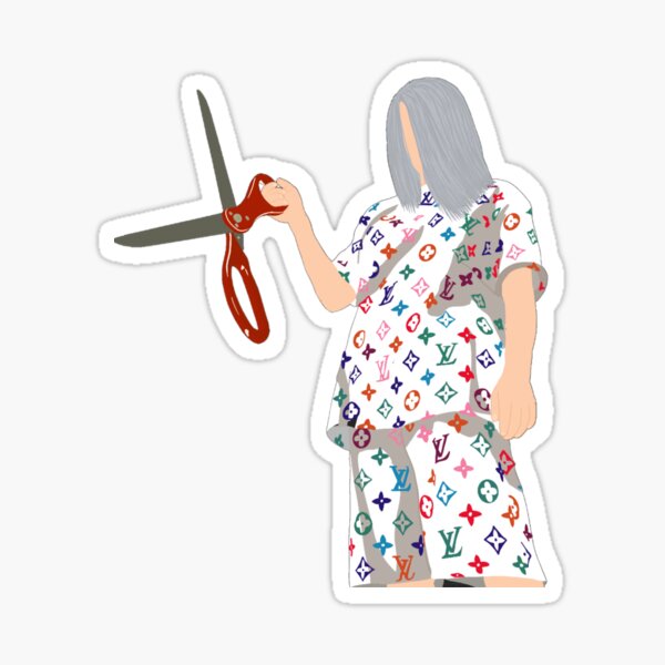 Sticker Billie Eilish Logo Redbubble