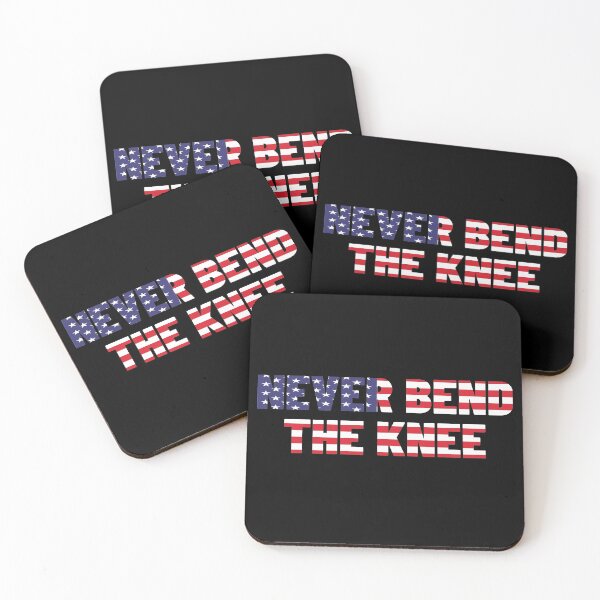 Item preview, Never Bend The Knee - USA Flag designed and sold by AmpersandCuster.