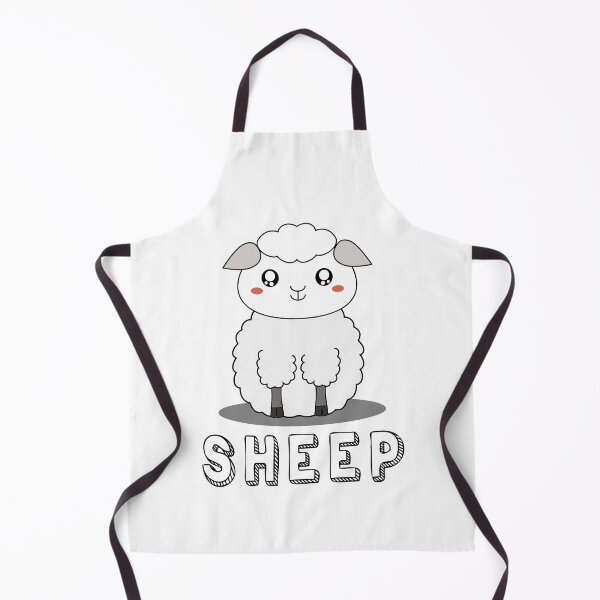 Artikelvorschau, niedliche Schafe kawaii Tierillustrationsgeschenke entworfen und verkauft von zerobatt.