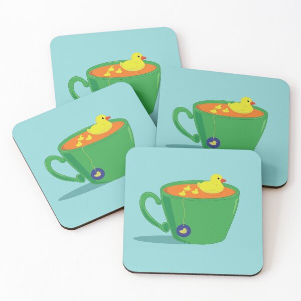 Item preview, Ducks Floating in Tea designed and sold by ButterflySnow.